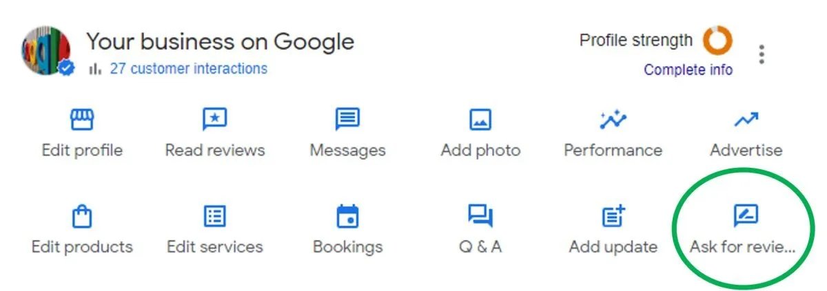 , How to share your Google Business Profile with customers, TinyPeople.Review UK